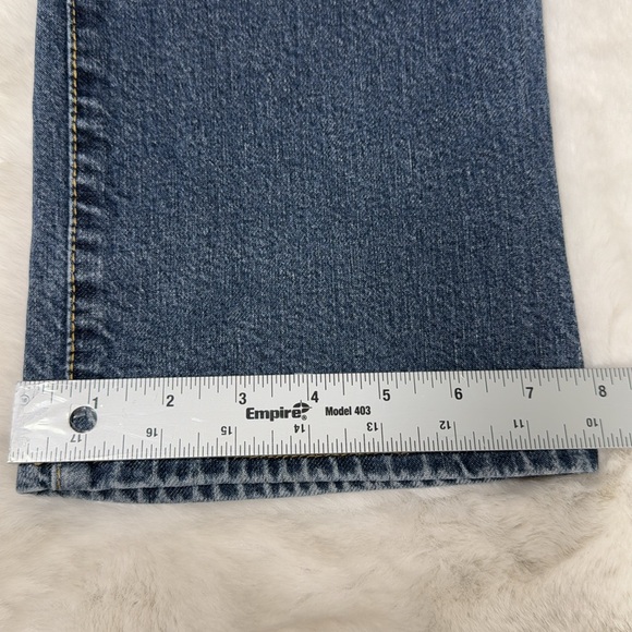 Gap Hip Huggers stretch women jeans size 8 Regular Medium wash hook zip closure - Picture 6 of 10